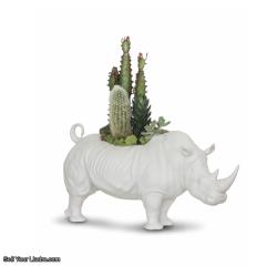 Lladro Rhino Garden 01009642