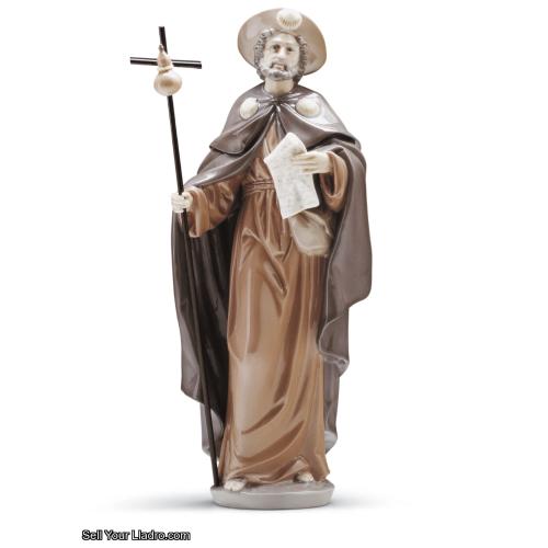 Lladro Saint James The Pilgrim Figurine 01006084