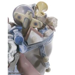 Lladro Down The Chimney Santa Figurine. Limited Edition 01001931