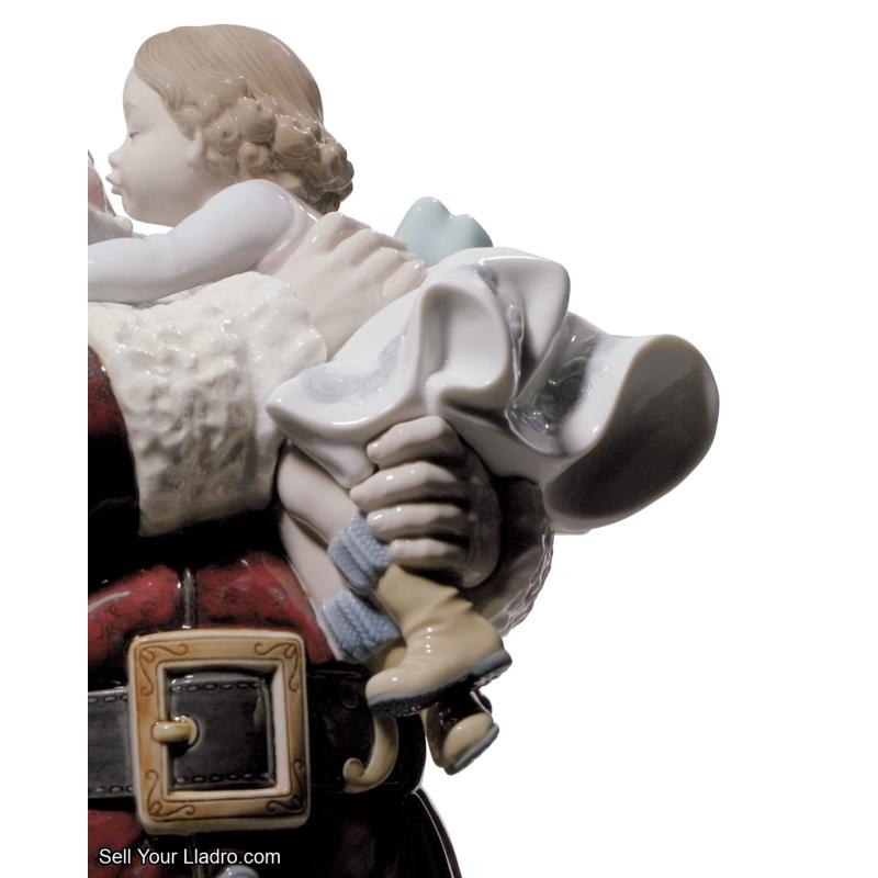 Lladro Santa I ve Been Good! Figurine. Limited Edition 01001960