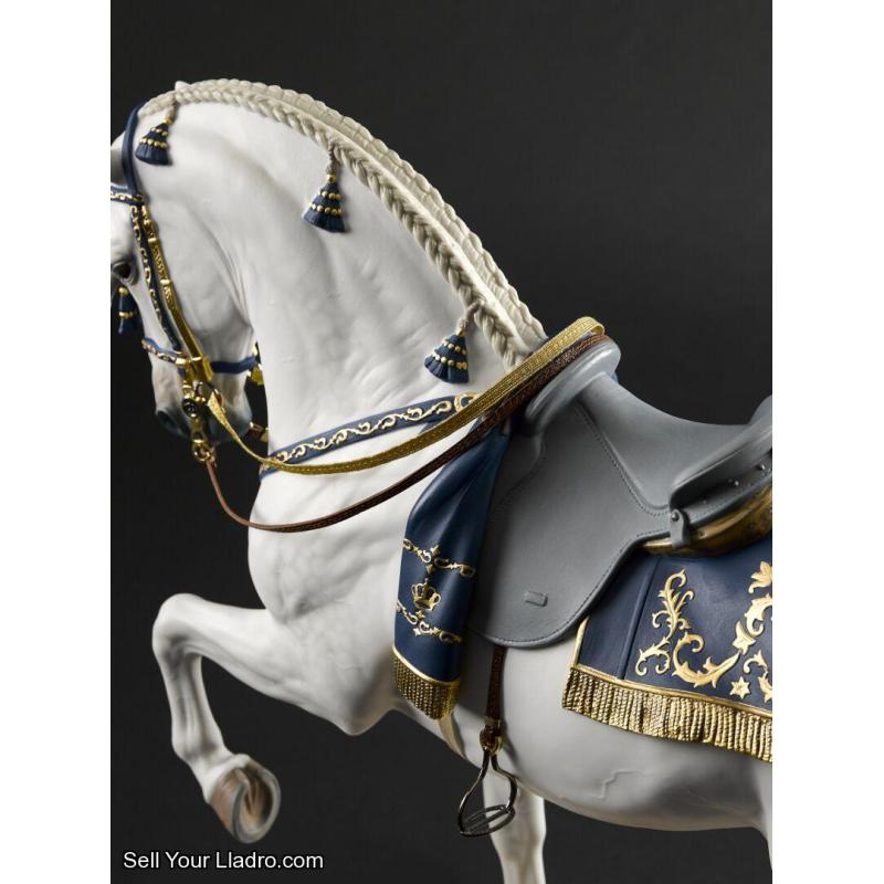 Lladro Spanish pure breed Sculpture Horse Limited Edition 01002007