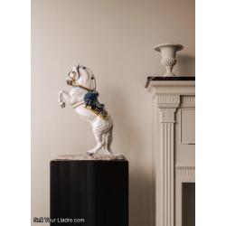 Spanish Pure Breed Sculpture - Haute École. Limited Edition Lladro 01002031
