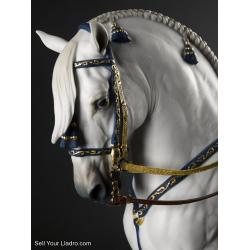 Lladro Spanish pure breed Sculpture Horse Limited Edition 01002007