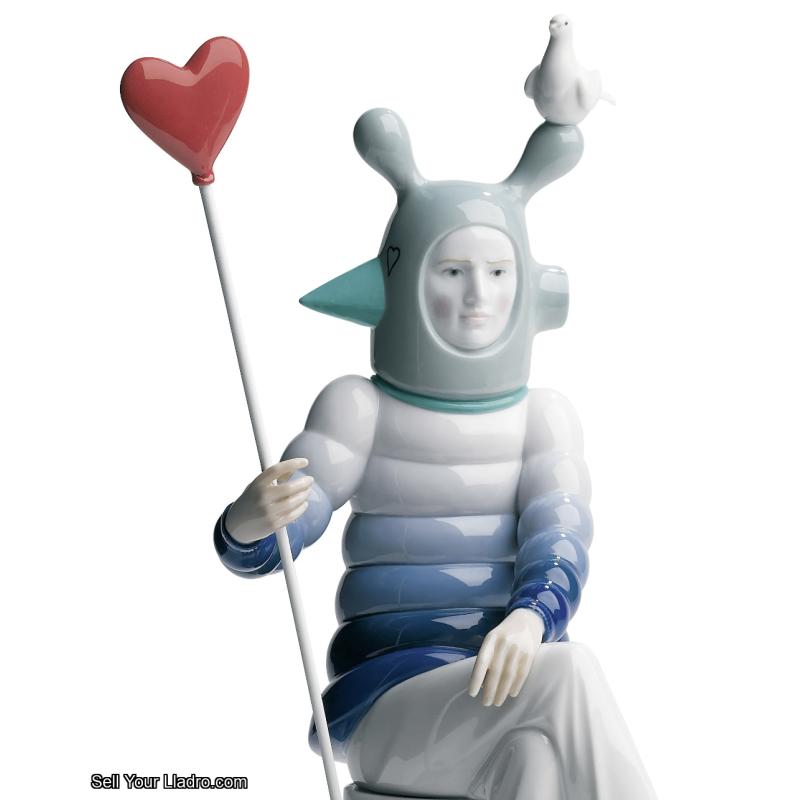 Lladro The Lover I Figurine. By Jaime Hayon 01007252