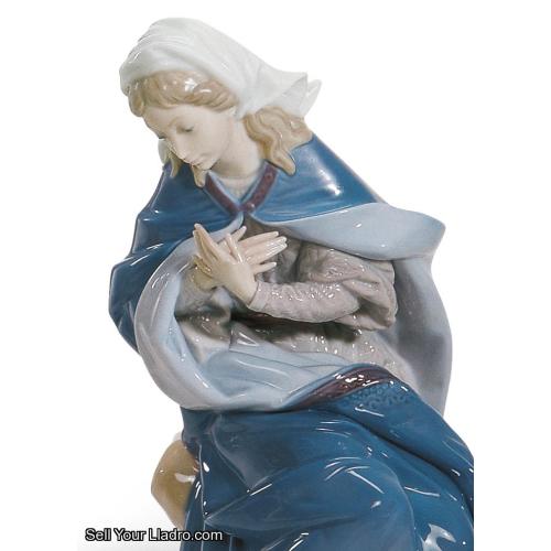 Lladro Virgin Mary Nativity Figurine 01001387
