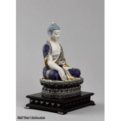 Shakyamuni Buddha Sculpture. Golden Lustre. Limited Edition 01012526
