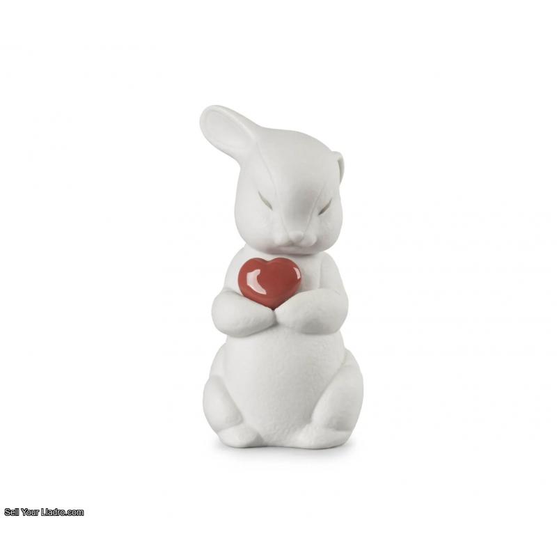 Lladro Puffy-Generous Rabbit Figurine 01009440
