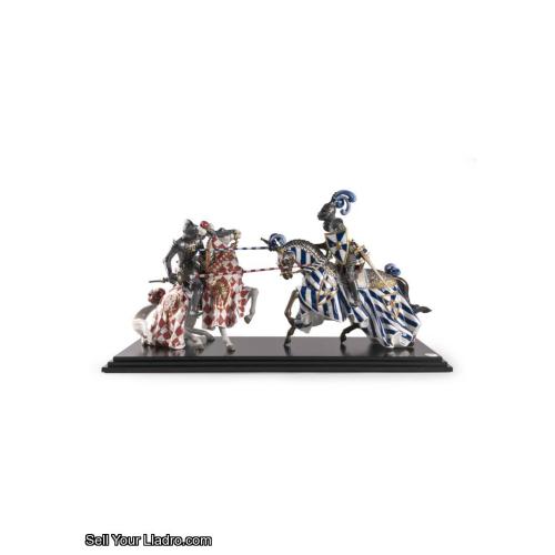 Lladro Medieval Tournament Sculpture. Limited Edition 01002018