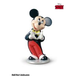 Lladro Mickey Mouse Figurine 01009079