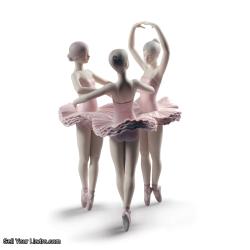 Our Ballet Pose Dancers Figurine 01009286 Lladro