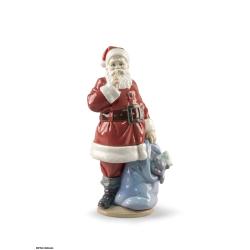 Lladro Santa is here Figurine 01009485