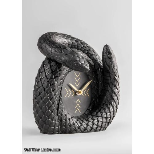 Snakes clock 01009720 Lladro