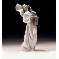 LLadro Retired SISTER WITH SAX Gloss 01006404